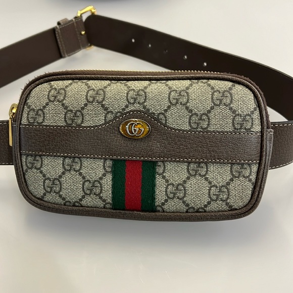 GUCCI GG SUPREME OPHIDIA BELTED IPHONE CASE 85 - Picture 1 of 2